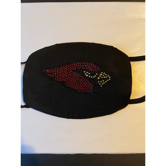 Arizona Cardinals Bling Rhinestone Face Mask - Picture 2 of 11